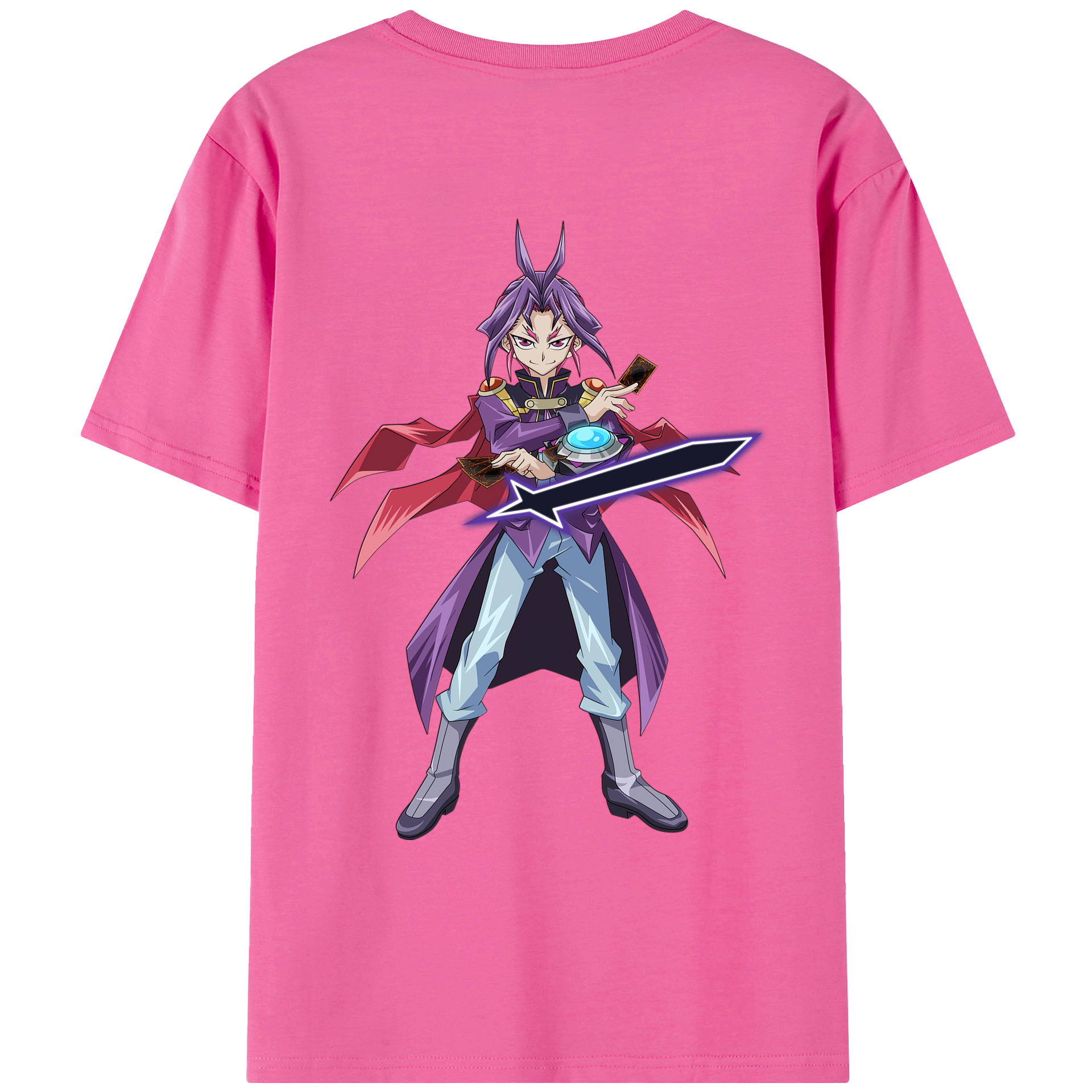 （画像用） 遊☆戯☆王 Yu-Gi-Oh! レディース半袖Tシャツ(バックプリント)